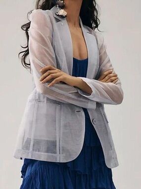 Dolan x Anthropologie Sheer Blazer